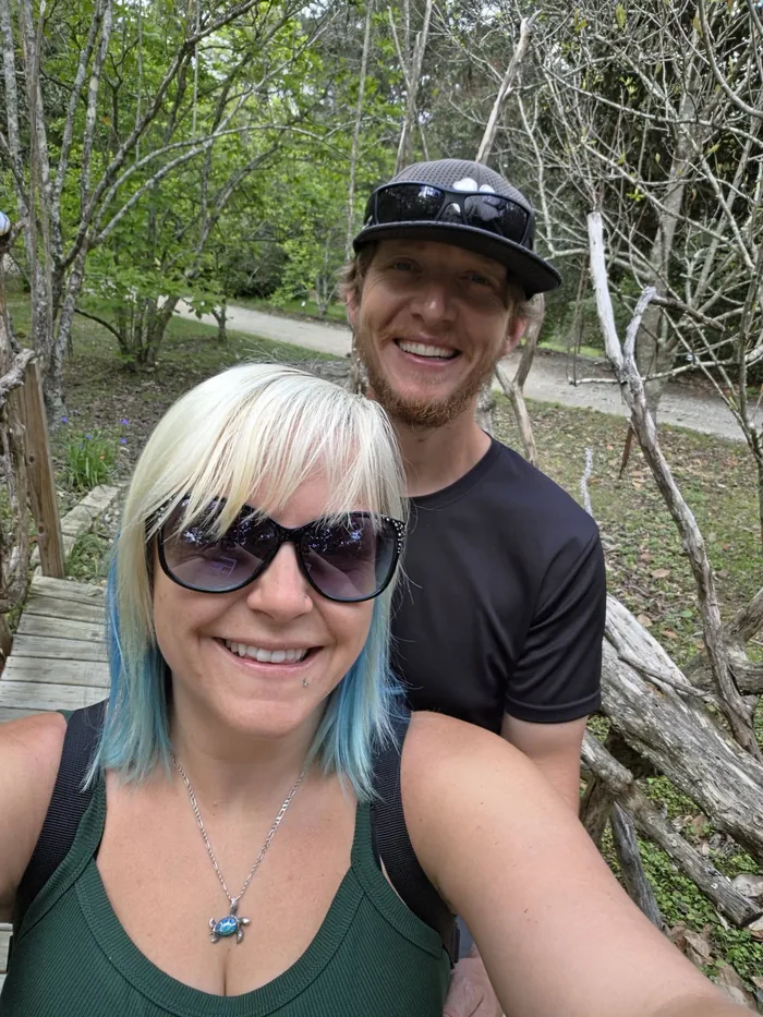 Trey and Brittany, local hosts of What We Experience